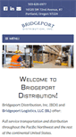 Mobile Screenshot of bridgeportdistribution.com
